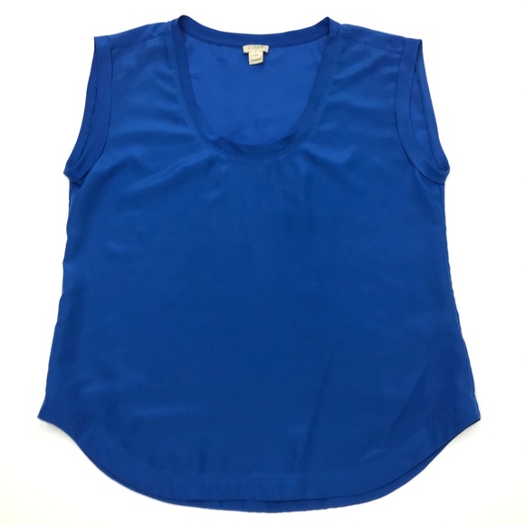 J. Crew Tops - J.CREW career blouse, size 8p, sleeveless